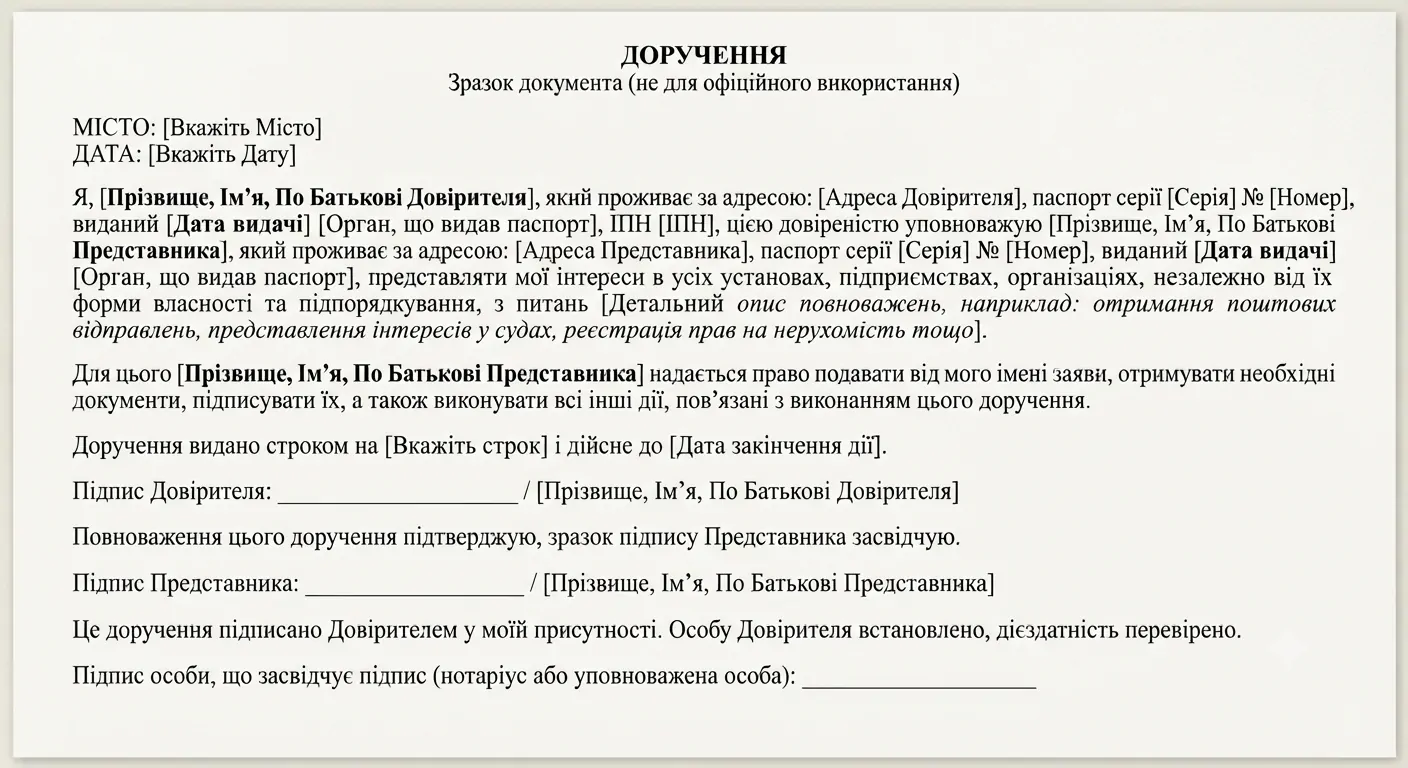 Для чого потрібен переклад довіреності?
