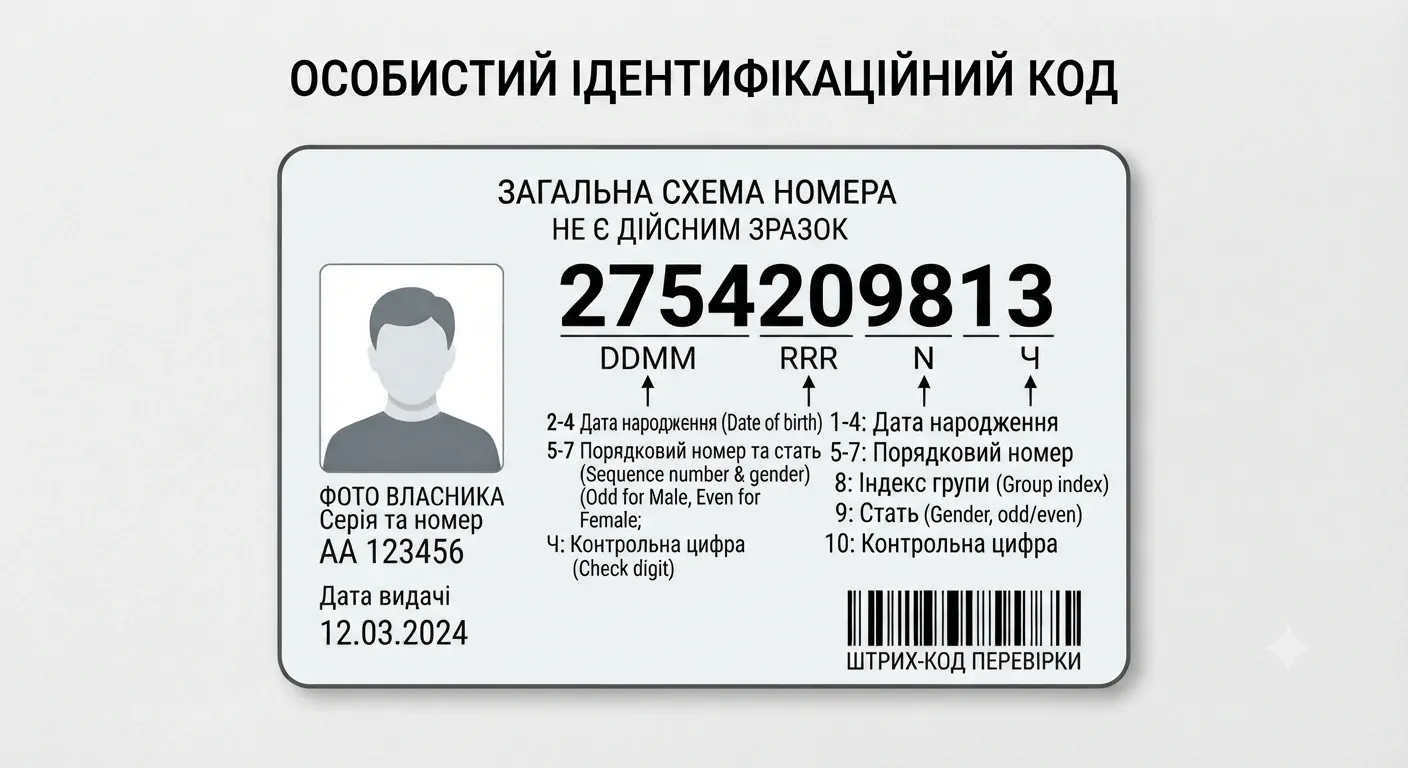 Як відновити ідентифікаційний код